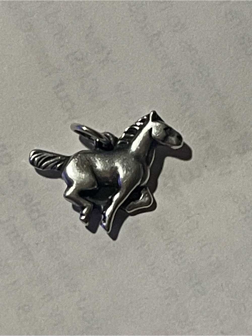 James Avery Silver Running Horse Charm